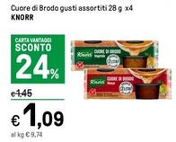 Offerta per Knorr - Cuore Di Brodo a 1,09€ in Iper La grande i