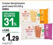 Offerta per Doria - Cracker Semplicissimi a 1,29€ in Iper La grande i