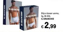 Offerta per Il Granchio - Slip Boxer Uomo a 2,99€ in Iper La grande i