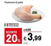 Offerta per Posteriori Di Pollo a 3,99€ in Iper La grande i