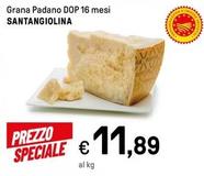 Offerta per Santangiolina - Grana Padano DOP a 11,89€ in Iper La grande i