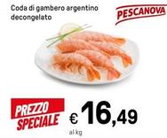 Offerta per Coda Di Gambero Argentino Decongelato a 16,49€ in Iper La grande i