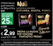 Offerta per Nuii - 3 Gelati Stecco a 2,99€ in Iper La grande i