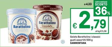 Offerta per Sammontana - Gelato Barattolino I Classici a 2,79€ in Iper La grande i