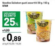 Offerta per Star - Noodles Saikebon a 0,89€ in Iper La grande i