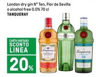 Offerta per Tanqueray - London Dry Gin N° Ten, Flor De Sevilla O Alcohol Free 0.0% in Iper La grande i