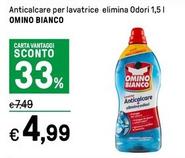 Offerta per Omino Bianco - Anticalcare Per Lavatrice Elimina Odori a 4,99€ in Iper La grande i