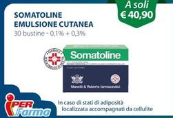 Offerta per Somatoline Emulsione Cutanea a 40,9€ in Iper La grande i