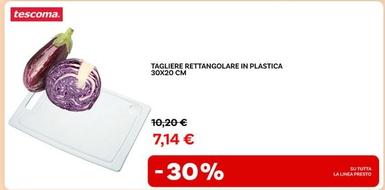 Offerta per Tescoma - Tagliere Rettangolare In Plastica a 7,14€ in Max Factory