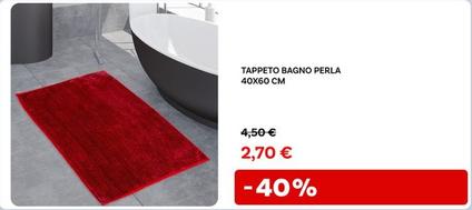 Offerta per Tappeto Bagno Perla a 2,7€ in Max Factory
