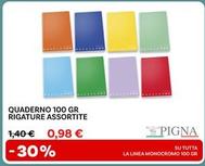 Offerta per Pigna - Quaderno 100 Gr a 0,98€ in Max Factory
