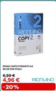 Offerta per Fabriano - Risma Carta Formato A4 a 4,96€ in Max Factory