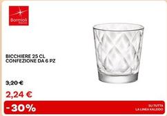 Offerta per Bormioli Rocco - Bicchiere 25 Cl a 2,24€ in Max Factory