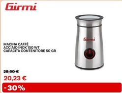 Offerta per Girmi - Macina Caffe' Acciaio Inox a 20,23€ in Max Factory