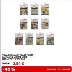 Offerta per Tovaglia Family Plastificata a 3,54€ in Max Factory