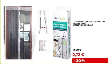 Offerta per Kmt Style - Zanzariera Per Porta E Finestra a 2,73€ in Max Factory