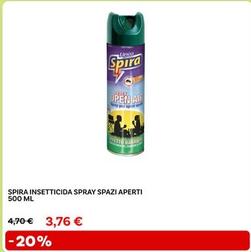 Offerta per Spira - Insetticida Spray Spazi Aperti a 3,76€ in Max Factory