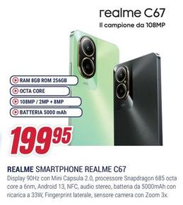 Offerta per Realme - Smartphone C67 a 199,95€ in Trony