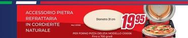 Offerta per G3 Ferrari - Accessorio Pietra Refrattaria In Cordierite Naturale a 19,95€ in Trony