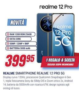 Offerta per Realme - Smartphone 12 Pro 5G a 399,95€ in Trony