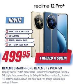 Offerta per Realme - Smartphone 12 Pro+ 5G a 499,95€ in Trony