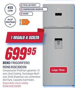 Offerta per Beko - Frigorifero RDNE455E30DSN a 699,95€ in Trony