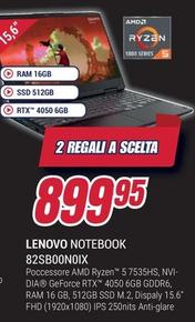 Offerta per Lenovo - Notebook 82SB00N0IX  a 899,95€ in Trony