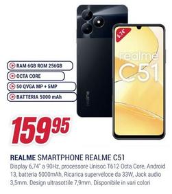 Offerta per Realme - Smartphone C51 a 159,95€ in Trony