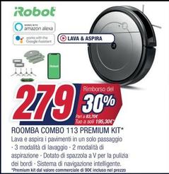 Offerta per Irobot - Roomba Combo 113 Premium Kit a 279€ in Trony