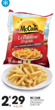Offerta per Mccain - Le Patatine Originali a 2,29€ in Crai