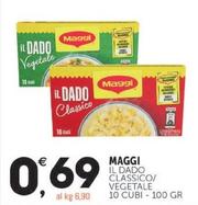 Offerta per Maggi - Il Dado Classico a 0,69€ in Crai