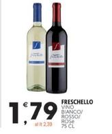 Offerta per Freschello - Vino Bianco a 1,79€ in Crai