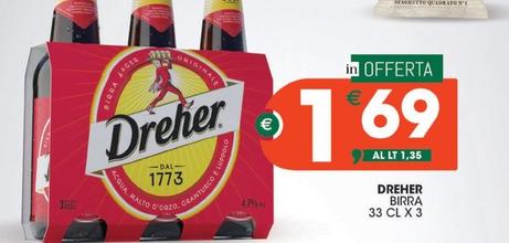 Offerta per Dreher - Birra a 1,69€ in Crai