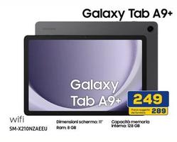 Offerta per Samsung - Galaxy Tab A9+ SM-X210NZAEEU a 249€ in Euronics