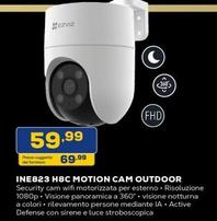 Offerta per Ezviz - INE823 H8C Motion Cam Outdoor a 59,99€ in Euronics