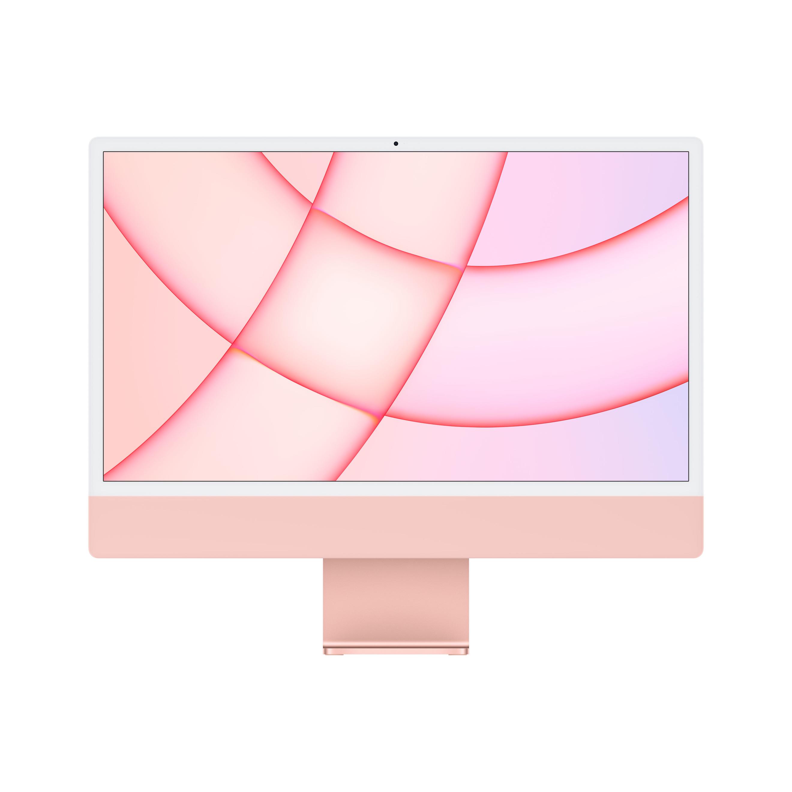 Offerta per Apple - iMac 24" con display Retina 4.5K (Chip M1 con GPU 8-core, 512GB SSD) - Rosa (2021) a 999€ in Euronics