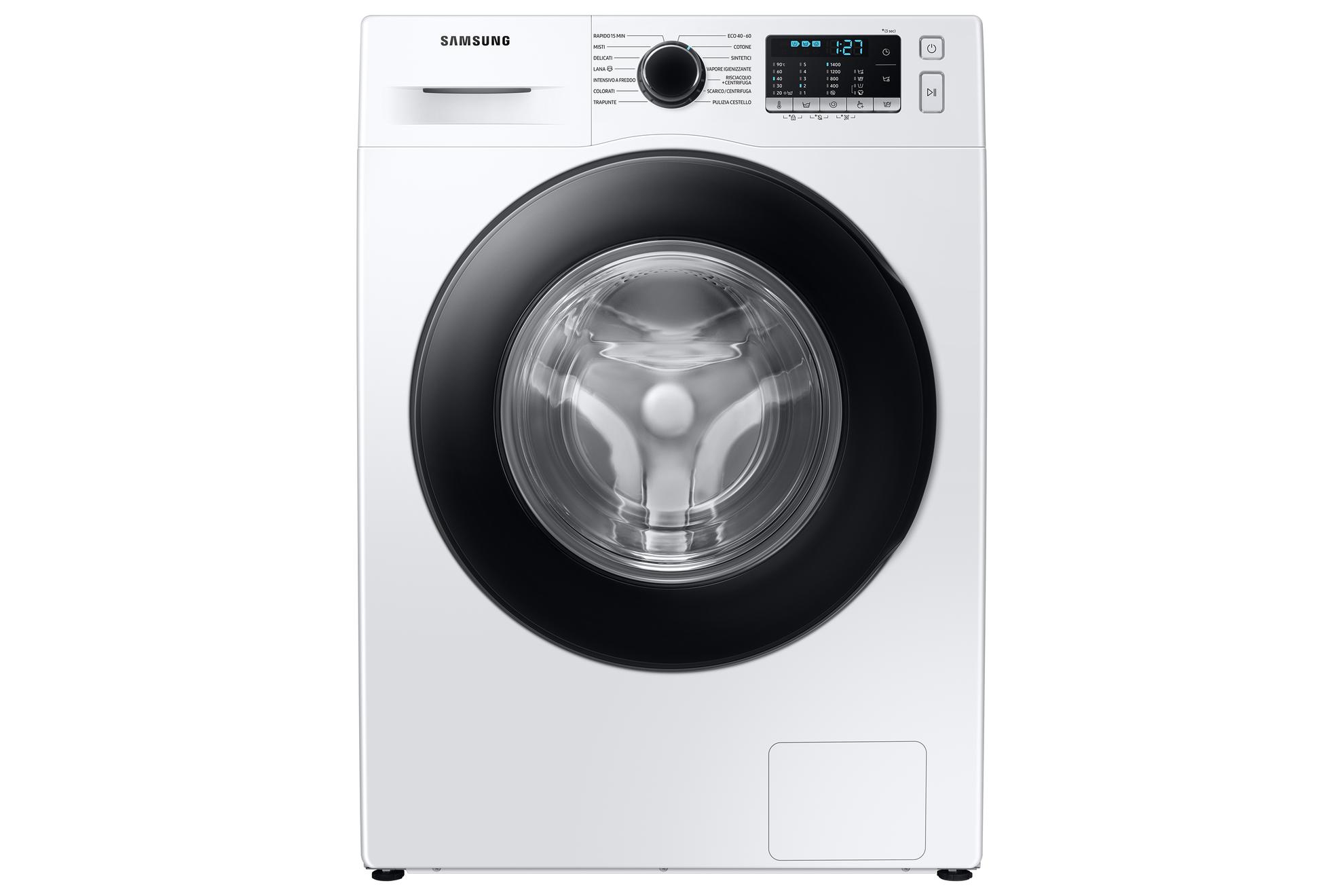 Offerta per Samsung - WW11BGA046AE Lavatrice Caricamento Frontale 11 Kg 1400 Giri/Min Bianco a 549€ in Euronics