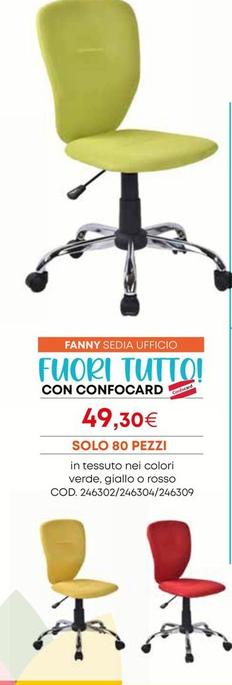 Offerta per Fanny Sedia Ufficio  a 49,3€ in Conforama
