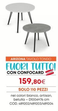Offerta per Arizona Tavolo Tondo a 159,8€ in Conforama