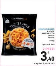 Offerta per Lamb Weston - Patate a 3,4€ in Spazio Conad