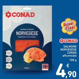 Offerta per  Conad - Salmone Norvegese  a 4,9€ in Spazio Conad