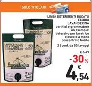 Offerta per Lavanderina - Linea Detergenti Bucato Ecobio a 4,54€ in Spazio Conad