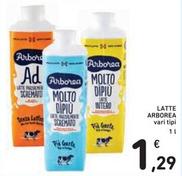 Offerta per Arborea - Latte a 1,29€ in Spazio Conad
