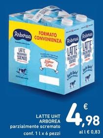Offerta per Arborea - Latte UHT a 4,98€ in Spazio Conad