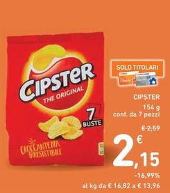 Offerta per Cipster - 154 G a 2,15€ in Spazio Conad