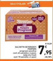 Offerta per Pampers - Salviette Detergenti a 7,95€ in Spazio Conad
