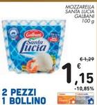 Offerta per Galbani - Mozzarella Santa Lucia a 1,15€ in Spazio Conad