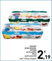 Offerta per Mila - Yogurt Zero Grassi, Intero Alto Adige a 2,19€ in Spazio Conad