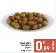 Offerta per Olive Verdi Scabecciu a 0,89€ in Spazio Conad