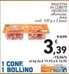 Offerta per Negroni - Pancetta In Cubetti a 3,39€ in Spazio Conad